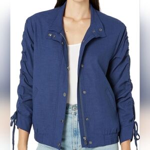 Liverpool Ruched Sleeve Jacket